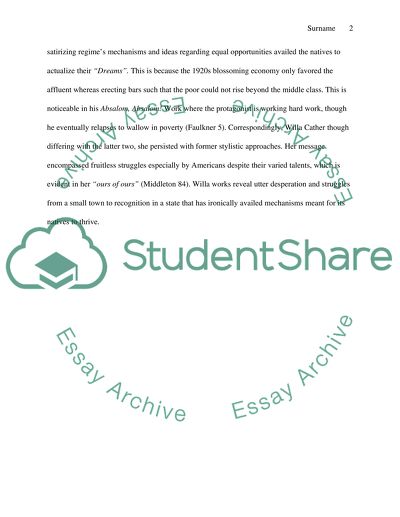 Ideas, values, and themes of modernist authors