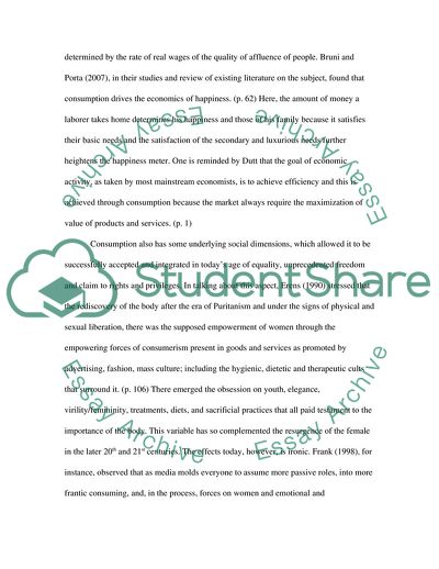 Measurement of Happiness