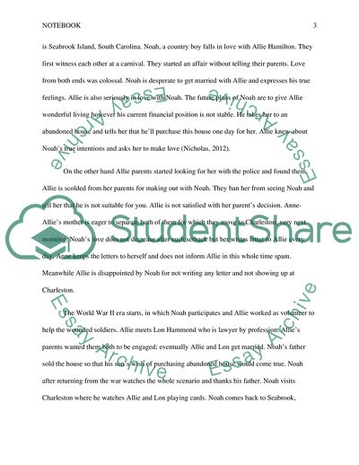 Film Critique: The Notebook