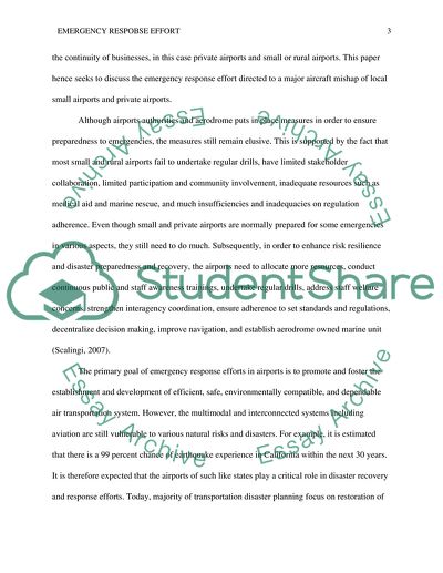 Disaster Resilience Through Local Economic Activity