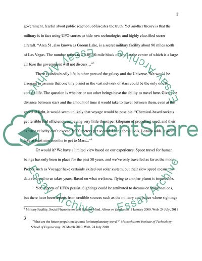 Why are UFOs still Mystery