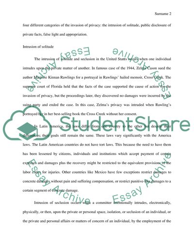 Media Privacy Laws in the Americas