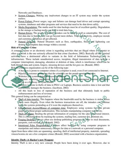 Information and Systems Security