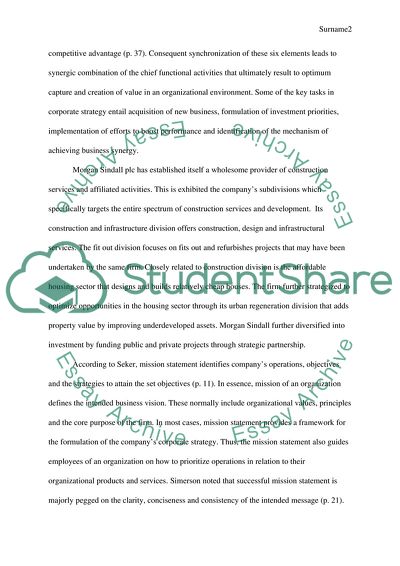 Strategic management module