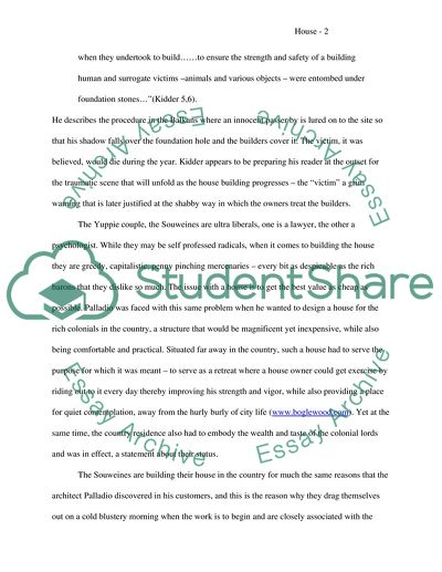 House by Tracy Kidder