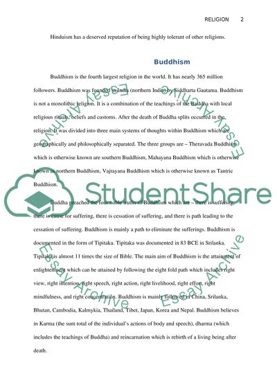 Religions of the World