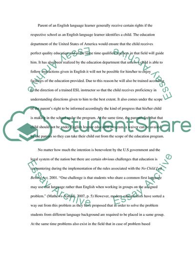 English Only Debate Paper