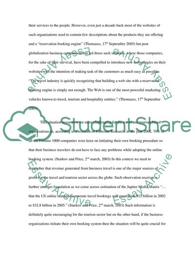 Advantages and Disadvantages of Travel Trade on the Internet