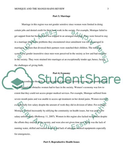 Monique and the Mango Rains