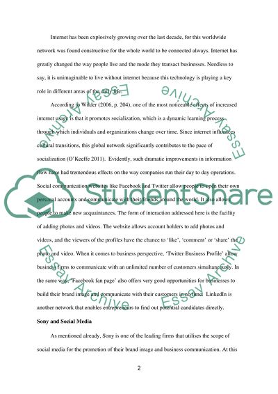 Sonys Experiments in Social Media Marketing