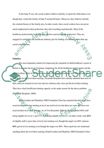 Child Protection Level