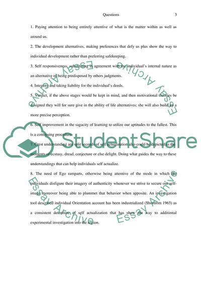 Personality and Personal Growth