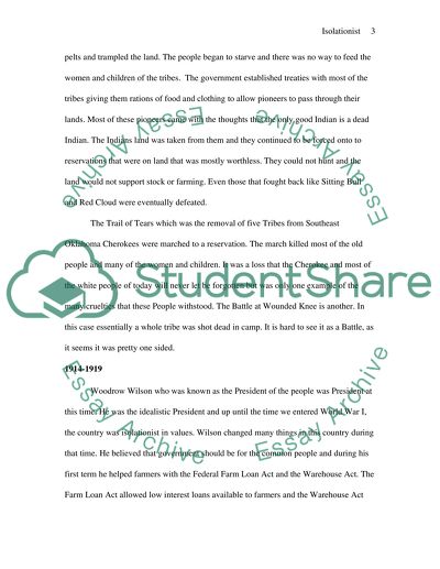 The Major Eras of Foreign Policy