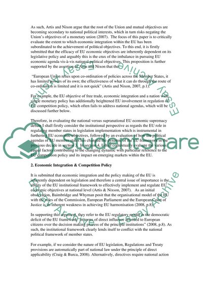 The Fragmentation of the Single Monetary Union