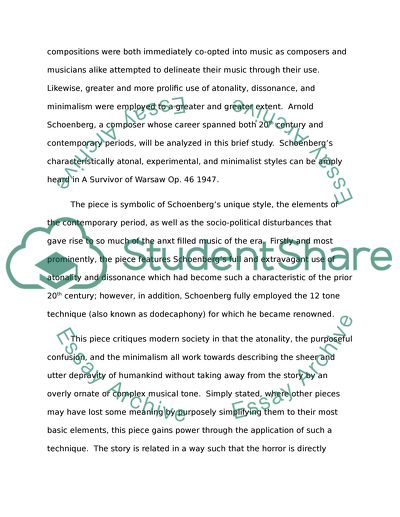 A Survivor of Warsaw