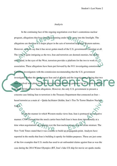 Intelligence Analysis