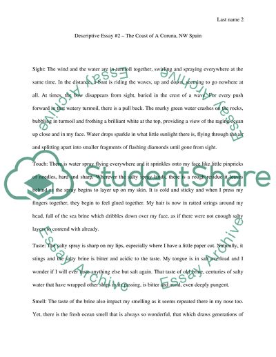 Descriptive Paragraph