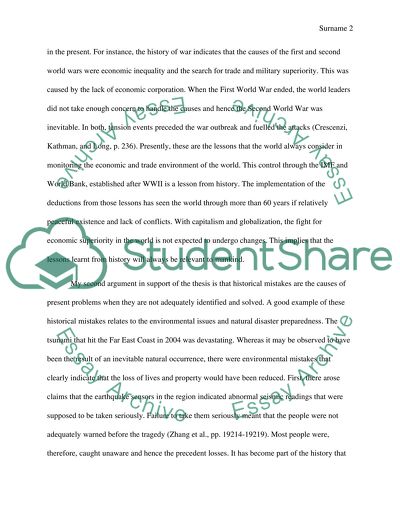 Teaching and Learning History