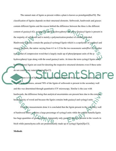 Lignin Complex Polymer