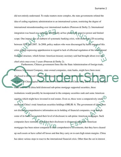 Current and potential power of the Chinese currency in a global financial economy