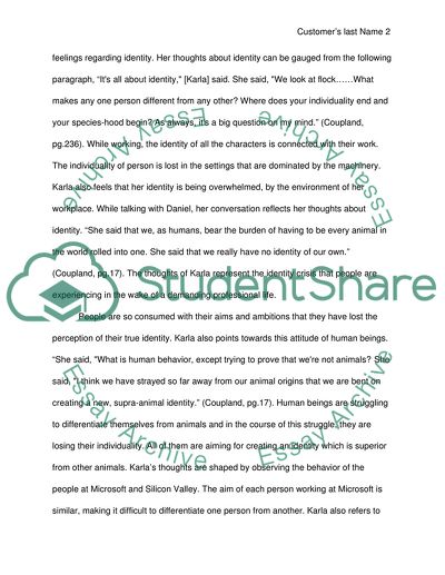 Douglas Couplands Microserfs