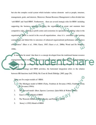 Human Resources Strategies and Practices of Reliance Industries Limited
