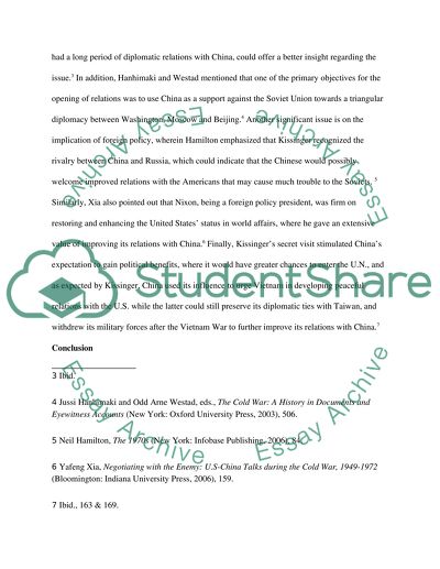 Henry Kissinger 1971 secret trip to China