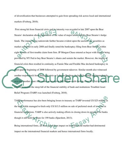 Financial Crisis in Capital Structure Decision-Making