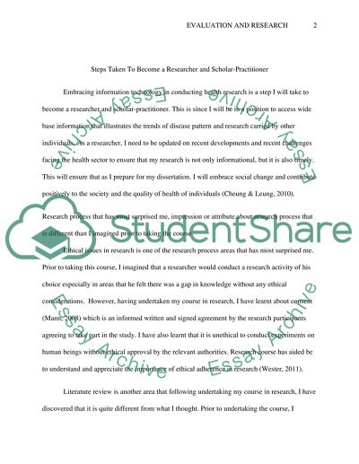 Self Assessment of Current Research Mind-Set and Skills