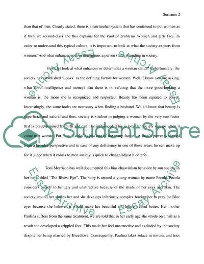 Women Being Seen as Powerless Figures