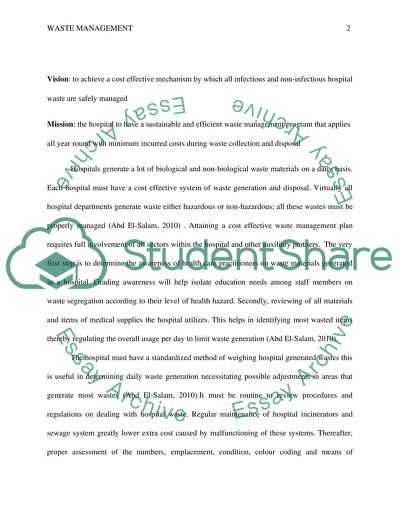 Waste Management return-on-investment