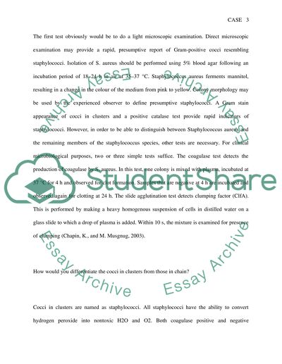 Molecular Microbiology - Bacterial Blood Stream Infections