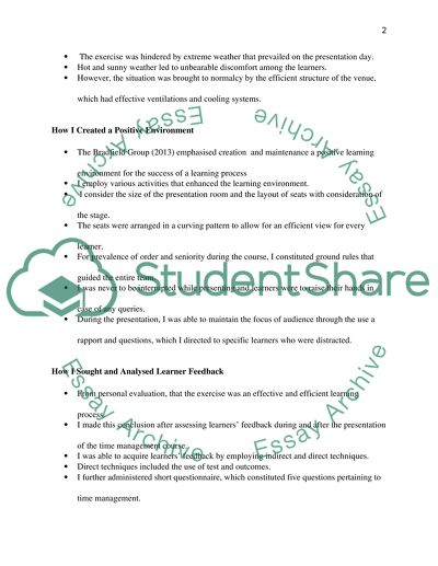 CIPD- Training & Development