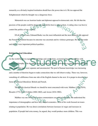 Political Philosophy in Europe