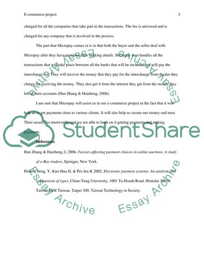 Will Micropay Be Helpful in the Ecommerce Project