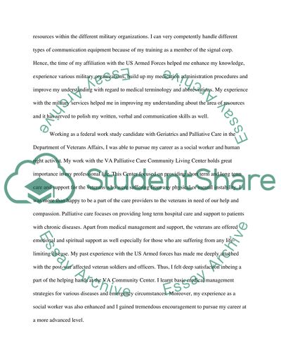 Academic and Professional Statement