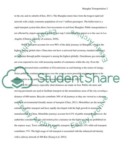 Shanghai transportation