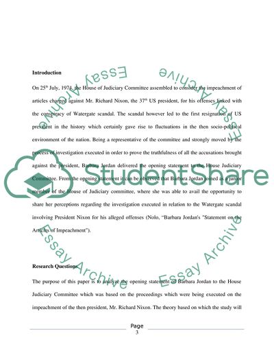 The Impeachment of Richard Nixon
