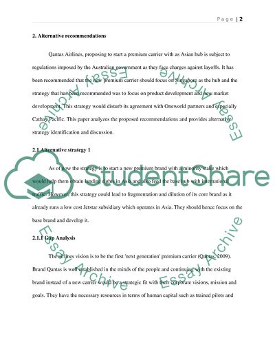 An Australian Airline (Qantas)