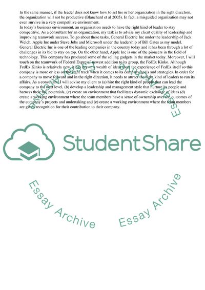 The Right Kind of Leaders in the Growth of the Company