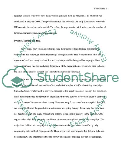 Doves Real Beauty Advertising Campaign