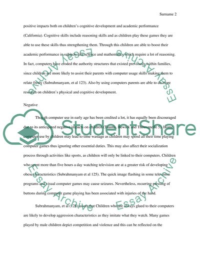 The Positive and Negative Impacts and Effects of Using Technology