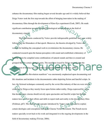 Analysis of the Movie Man with the Movie Camera Directed by Dziga Vertov