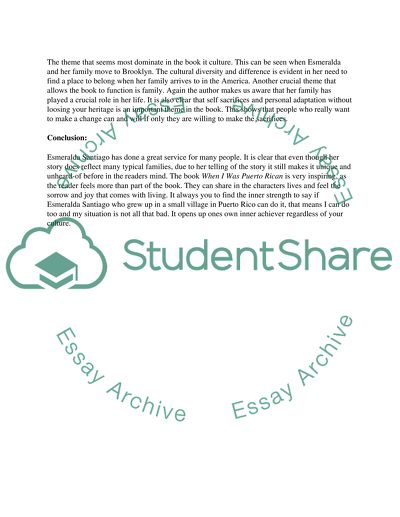 When I Was Puerto Rican by Esmeralda Santiago