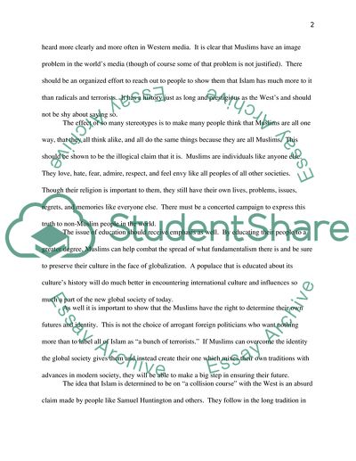 Islam Today and the Political Instability