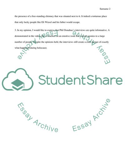 Reactions on David Cole Interviews Dr. Franciszec Piper and David Cole on the Phil Donahue Show