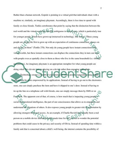 Transition to De-Personalized Virtual Interactions as an Amoral Process