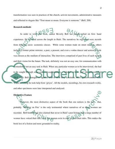 Review of the Book Walking on Fire by Beverly Bell