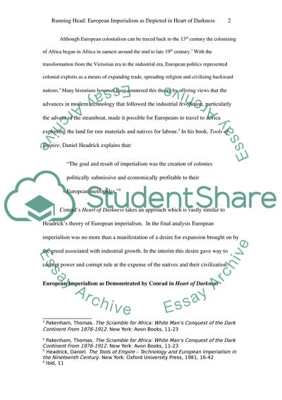 Joseph Conrads Heart of Darkness