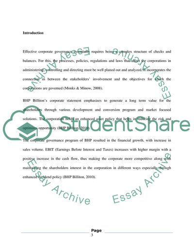 Corporate governance